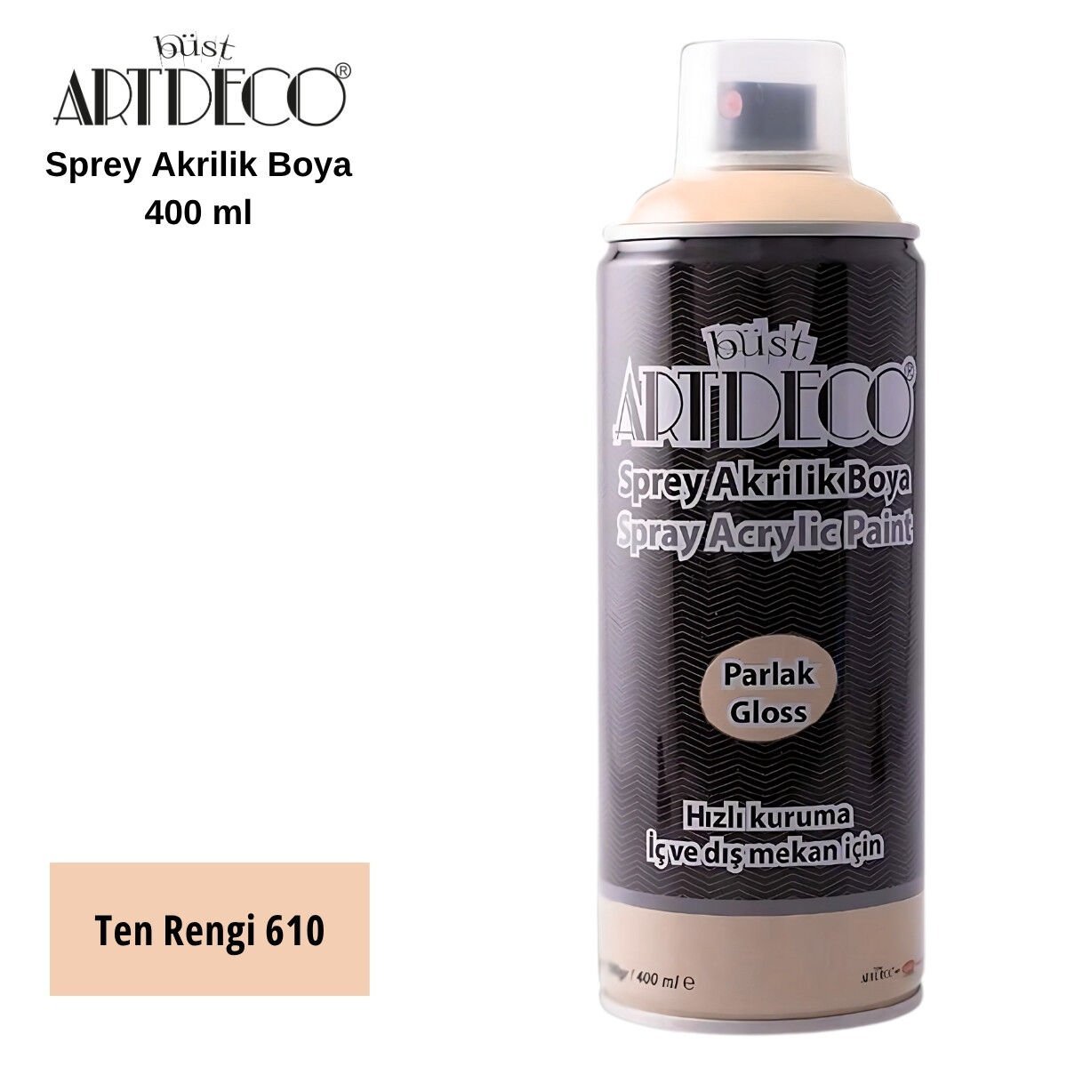 Artdeco Akrilik Sprey Boya 400ml 610 Ten Rengi