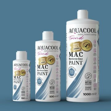 Aquacool Multi Akrilik Boya 150ml 722 Napolyon Mavisi
