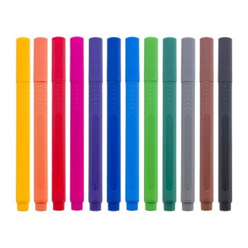 Bruynzeel İnce Uçlu Keçeli Kalem 0.4mm Seti Mini Boy 12li