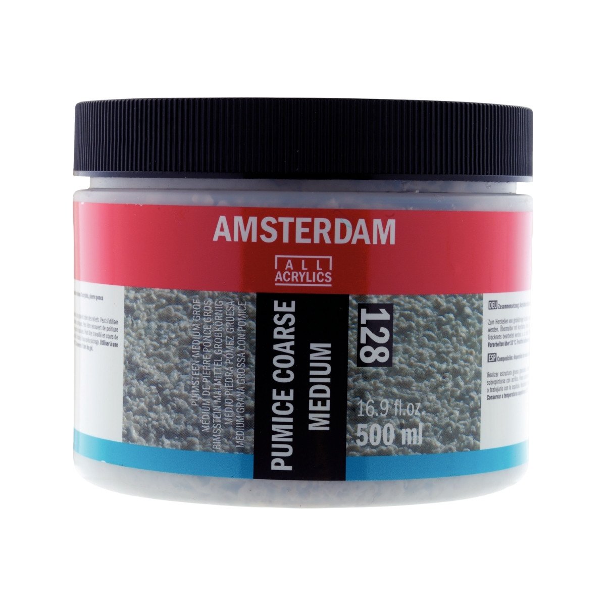 Amsterdam Pumice Coarse Medium Süngertaşı Kalın Grenli 128 500ml