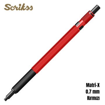 Scrikss Office Versatil Kalem Matri-X 0.7mm Kırmızı