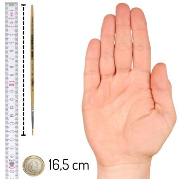 Habico Sulu Boya Fırçası Sentetik Seri 142 No 1