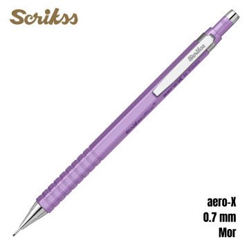 Scrikss Versatil Kalem Aero-X 0.7mm Mor