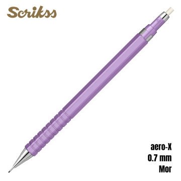 Scrikss Versatil Kalem Aero-X 0.7mm Mor