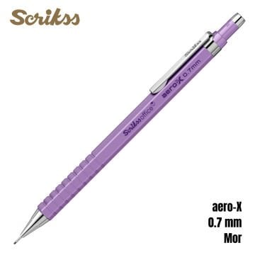 Scrikss Versatil Kalem Aero-X 0.7mm Mor