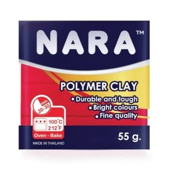 Nara Polimer Kil 55gr PM48 Primary Red
