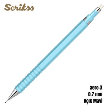 Scrikss Versatil Kalem Aero-X 0.7mm Açık Mavi