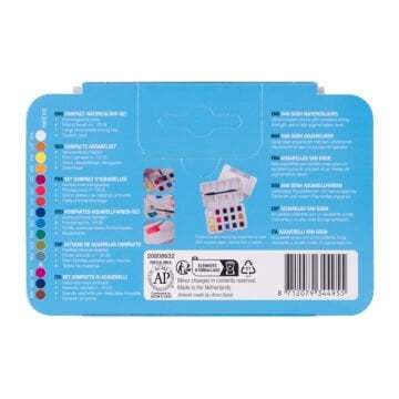 Van Gogh Sulu Boya 12+3 Renk Set Defter Hediyeli