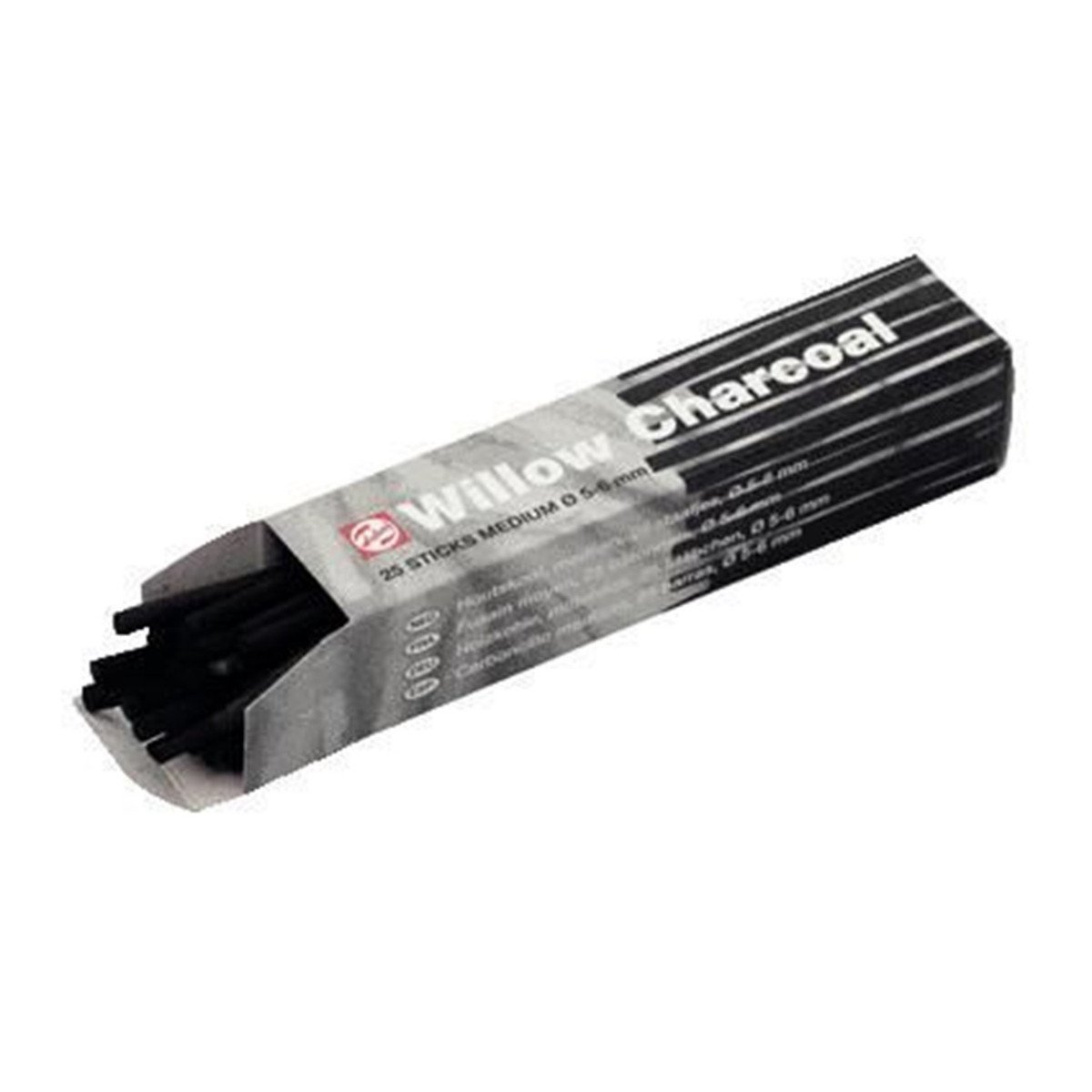 Talens Willow Charcoal Kömür Çubuk Medium 5-6mm x 13cm 25li
