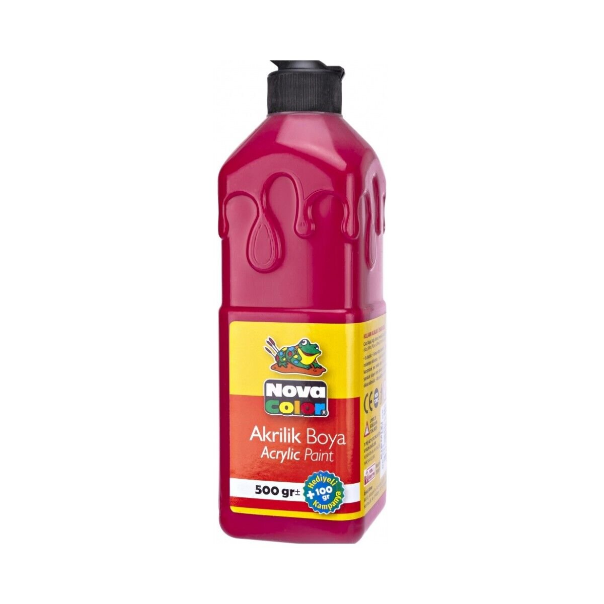 Nova Color Akrilik Boya 500gr 382 Kırmızı