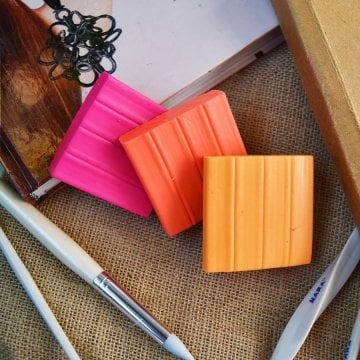 Nara Polimer Kil 55gr PM50 Neon Red