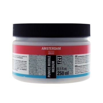 Amsterdam Pumice Middle Medium Süngertaşı Grenli 127 250ml