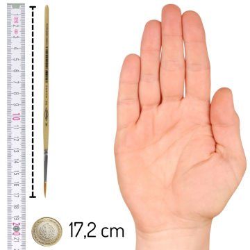 Habico Sulu Boya Fırçası Sentetik Seri 142 No 4