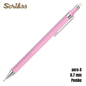 Scrikss Versatil Kalem Aero-X 0.7mm Pembe