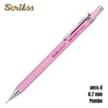 Scrikss Versatil Kalem Aero-X 0.7mm Pembe