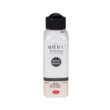 Artdeco Akrilik Boya 140ml 3720 Metalik Beyaz Sedef