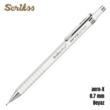 Scrikss Versatil Kalem Aero-X 0.7mm Beyaz