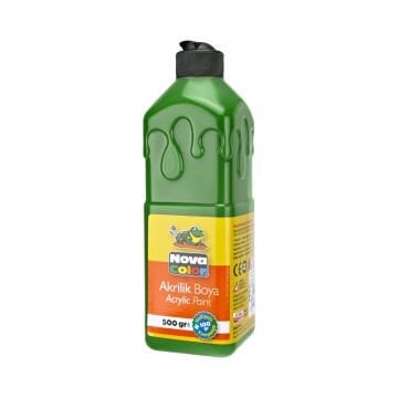 Nova Color Akrilik Boya 500gr 384 Yeşil