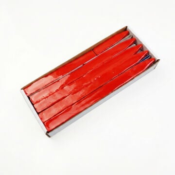Factory&Genuine Sealing Wax Mühür Mumu 500gr 10lu Kırmızı