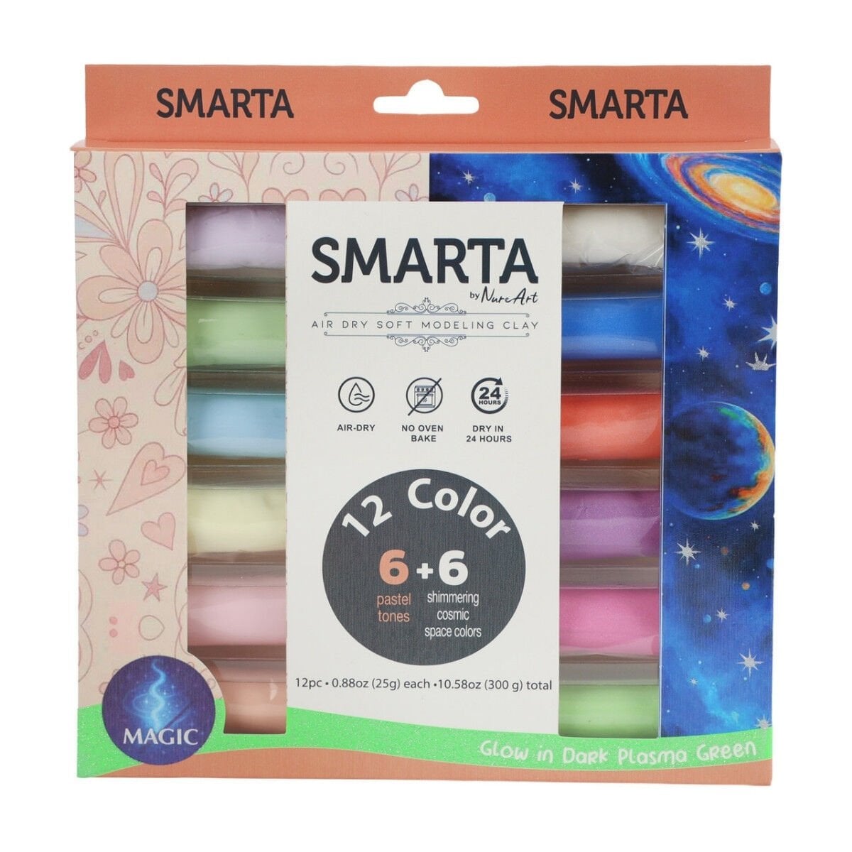Smarta Modelleme Hamuru Magic Seti 12x25gr
