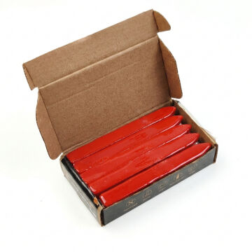 Factory&Genuine Sealing Wax Mühür Mumu 180gr 10lu Kırmızı