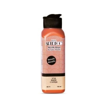 Artdeco Akrilik Boya 140ml 3728 Metalik Bakır