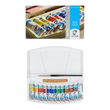 Van Gogh Sulu Boya Seti 10ml Tüp Plastik Kutu 12li