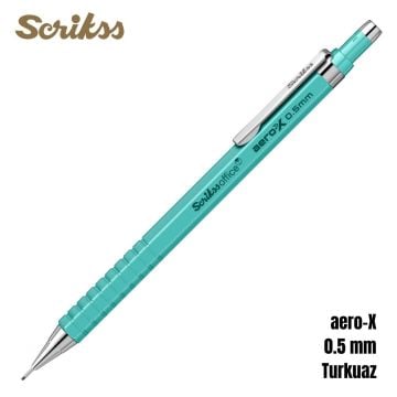 Scrikss Versatil Kalem Aero-X 0.5mm Turkuaz
