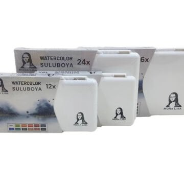 Mona Lisa Profesyonel Sulu Boya Seti 12li