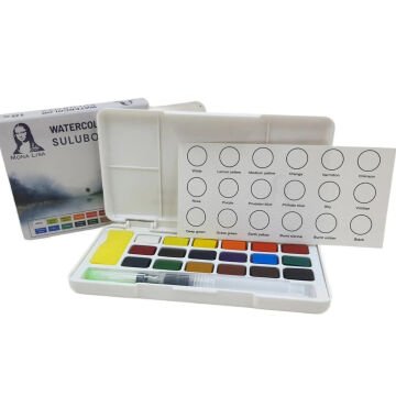 Mona Lisa Profesyonel Sulu Boya Seti 12li