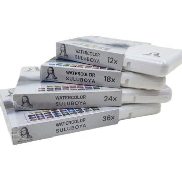 Mona Lisa Profesyonel Sulu Boya Seti 12li