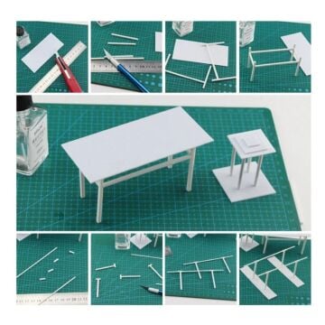 Eshel Maket Kemer L Kiriş 3x3mm 5li