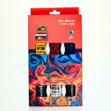 Nova Color Ebru Boya Seti 6x30ml