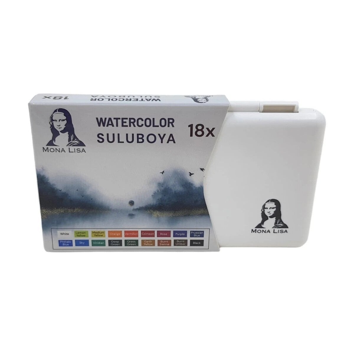 Mona Lisa Profesyonel Sulu Boya Seti 18li
