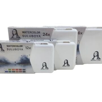 Mona Lisa Profesyonel Sulu Boya Seti 18li