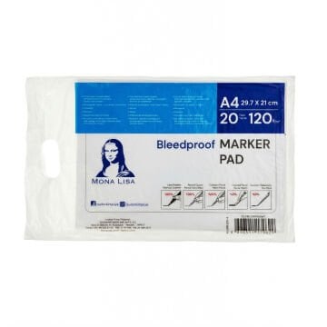 Mona Lisa Marker Pad 120gr A4 20yp