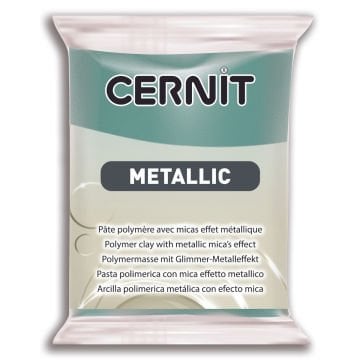 Cernit Metallic Polimer Kil 56gr 054 Turquoise Gold
