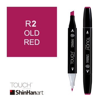 ShinHan Art Touch Twin Marker R2 Old Red