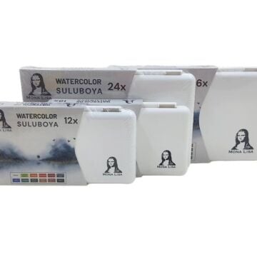 Mona Lisa Profesyonel Sulu Boya Seti 24lü