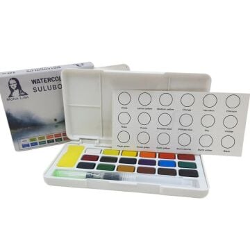 Mona Lisa Profesyonel Sulu Boya Seti 24lü