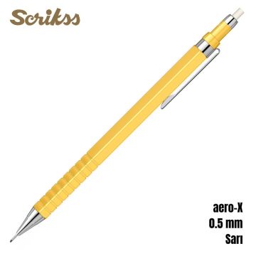 Scrikss Versatil Kalem Aero-X 0.5mm Sarı