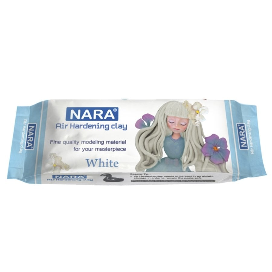 Nara Hava ile Kuruyan Kil 500gr Beyaz