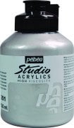 Pebeo Studio Akrilik Boya 500ml 351 Iridescent Silver