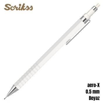 Scrikss Versatil Kalem Aero-X 0.5mm Beyaz