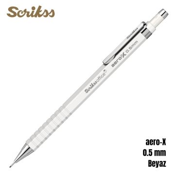 Scrikss Versatil Kalem Aero-X 0.5mm Beyaz - 79,00 TL | Hakikat