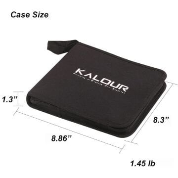 Kalour Sketching Eskiz Kalem Seti Bez Çantalı 54 Parça