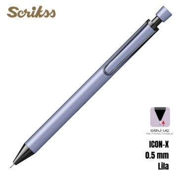 Scrikss Versatil Kalem Icon-X 0.5mm Lila