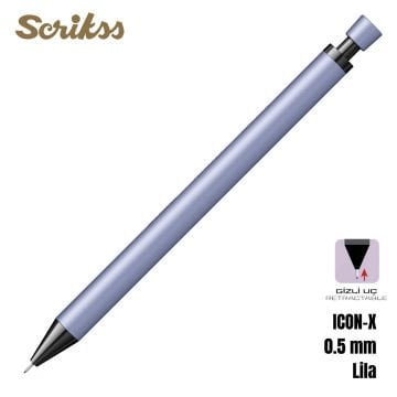 Scrikss Versatil Kalem Icon-X 0.5mm Lila
