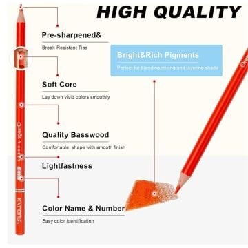 Kalour Kuru Boya Kalem Seti Bez Çantalı 50li