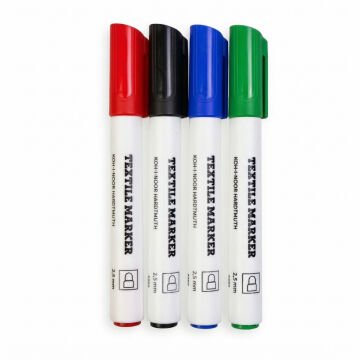 Koh-i Noor Tekstil Marker Seti 3203 4lü